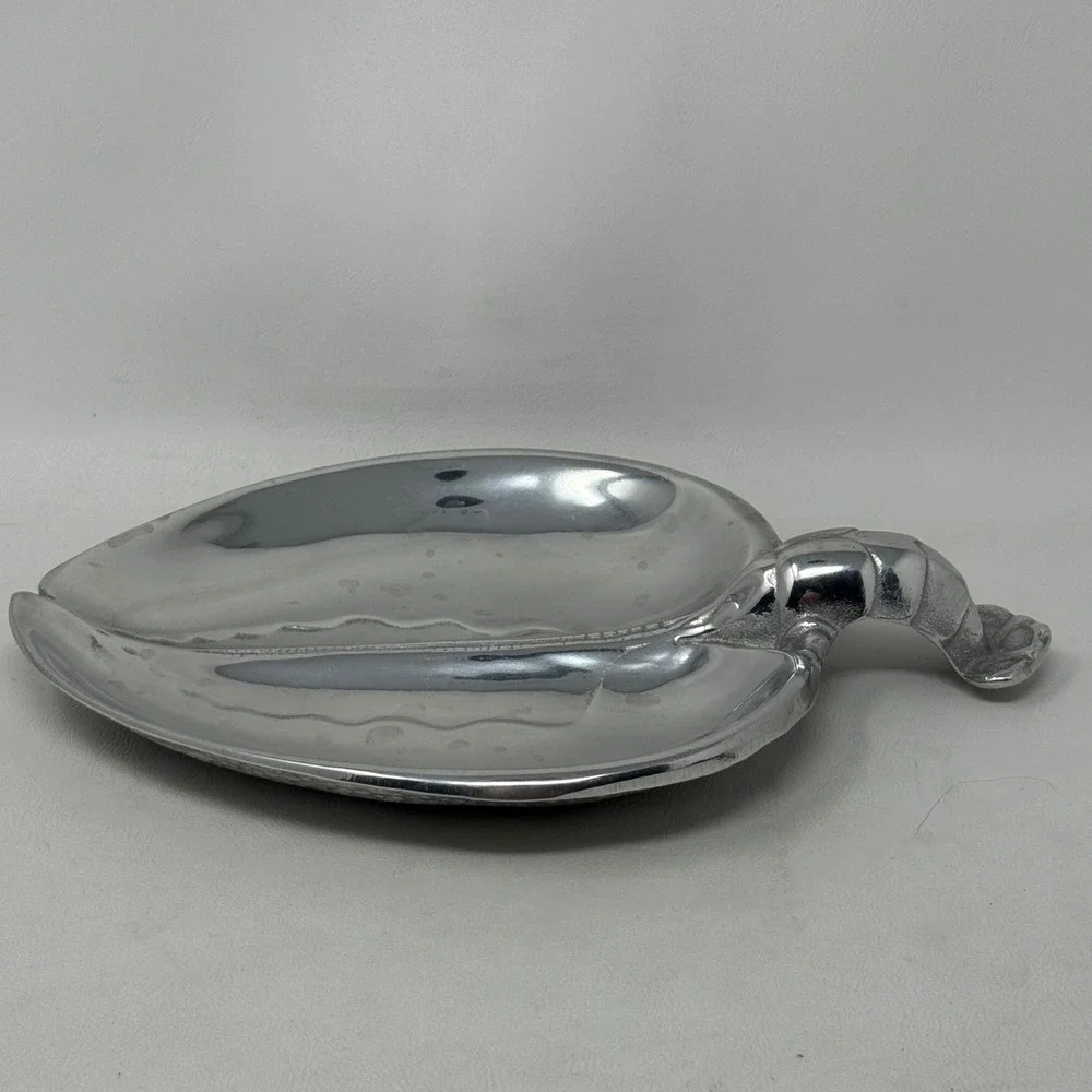 Wilton Lobster Pewter Dish 3D Tray Platter Party Entertaining Serving Bowl Beach